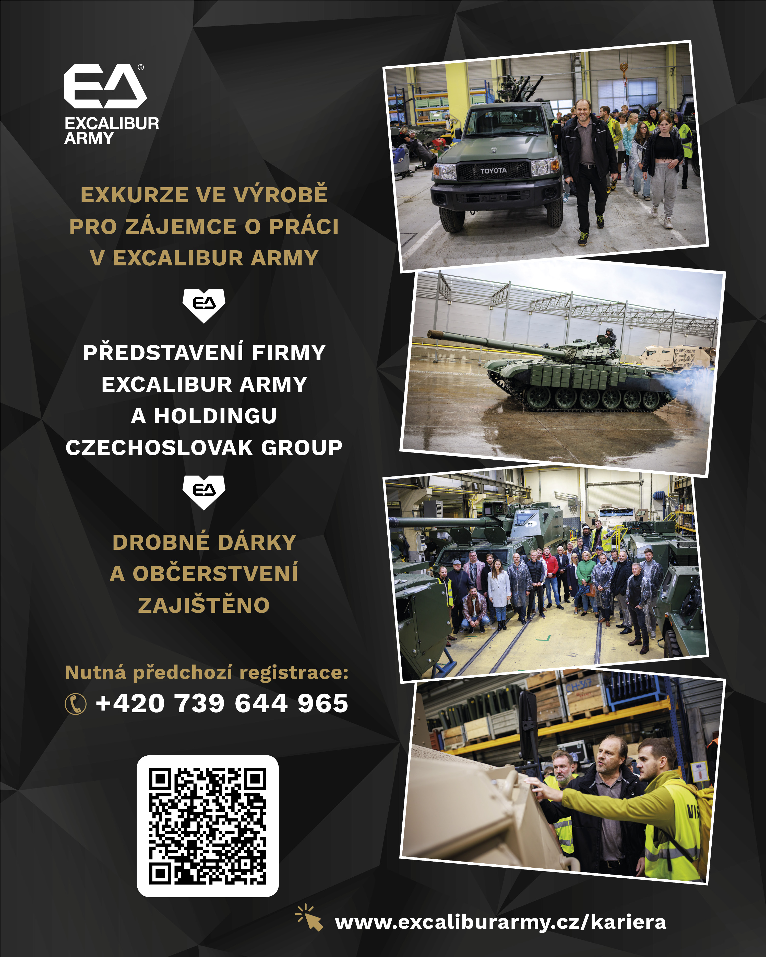 Plakát náborový den - zadní strana