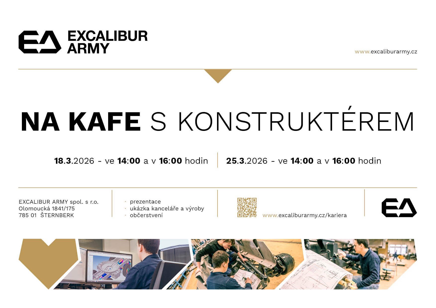 Plakát Na kafe s konstruktérem