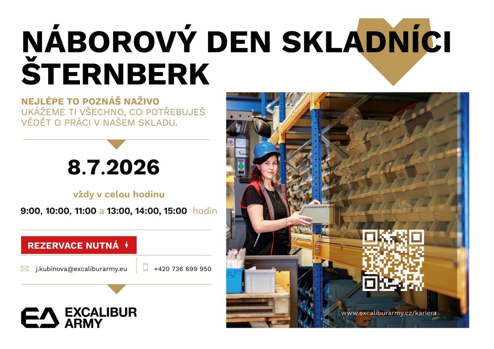 Náborový den skladníci Šternberk